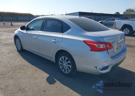 2018 Nissan Sentra Sv из США, поврежденный, VIN 3N1AB7AP8JL641178